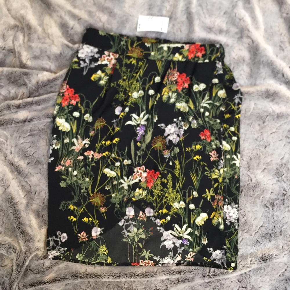 Floral skirt